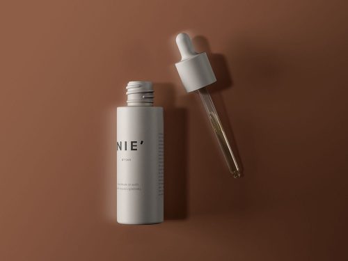 Plastic Dropper Bottle Mockup