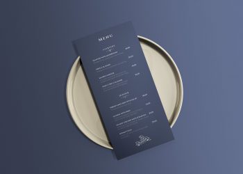 Restaurant Menu Mockup