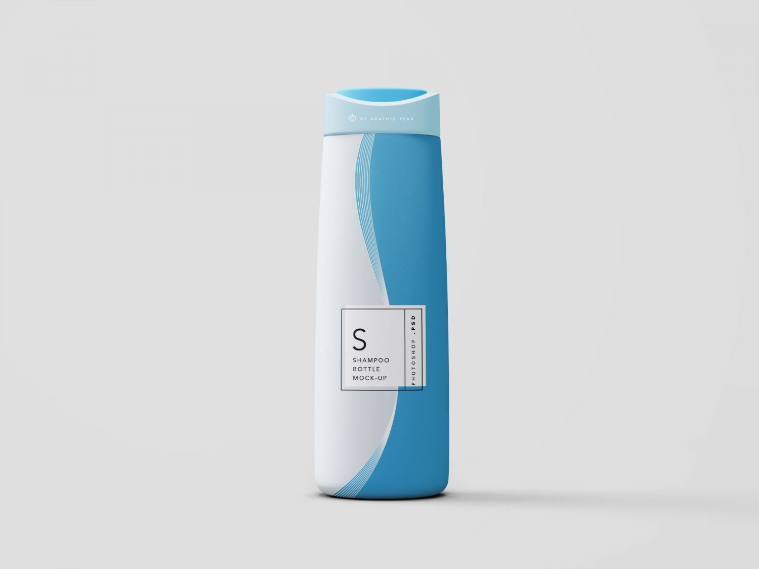 Shampoo Bottle Mockup PSD