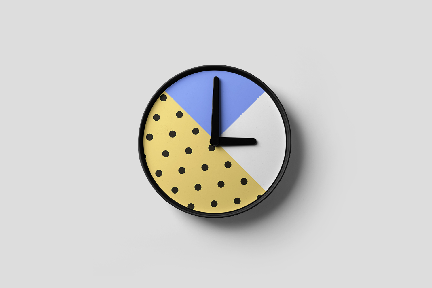 Clock Free Mockup