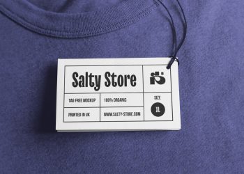 Clothing Tag Mockup