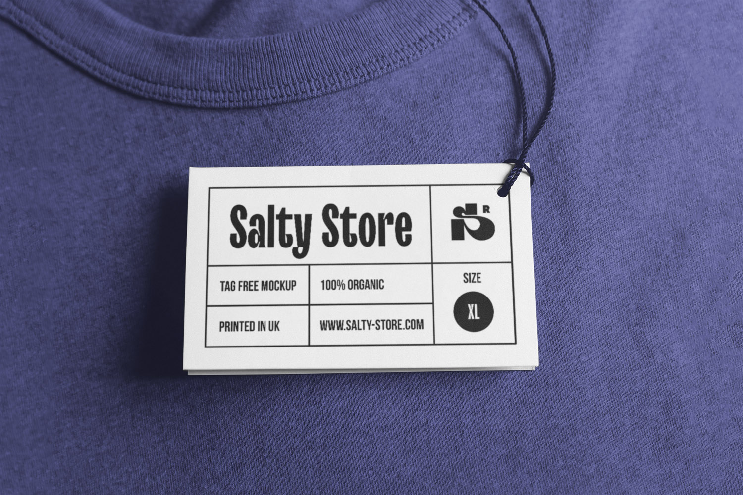 Clothing Tag Mockup