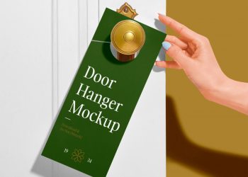 Door Hanger PSD Mockup