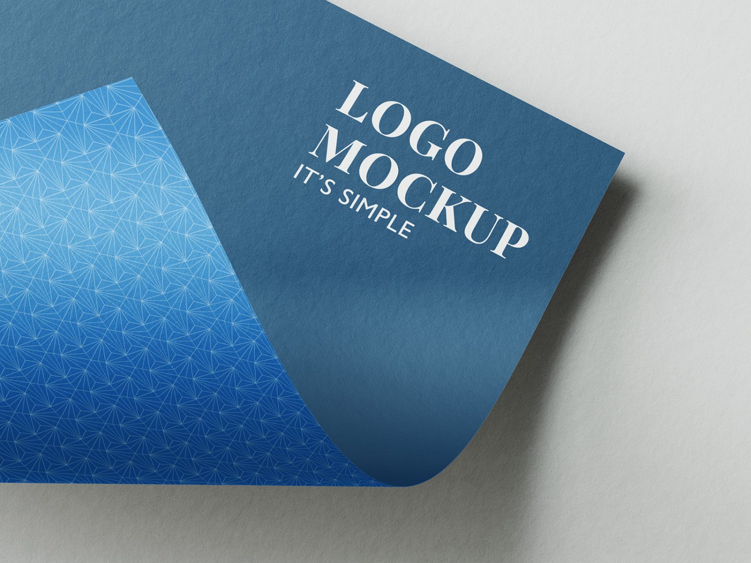 Free Logo on Paper Mockup