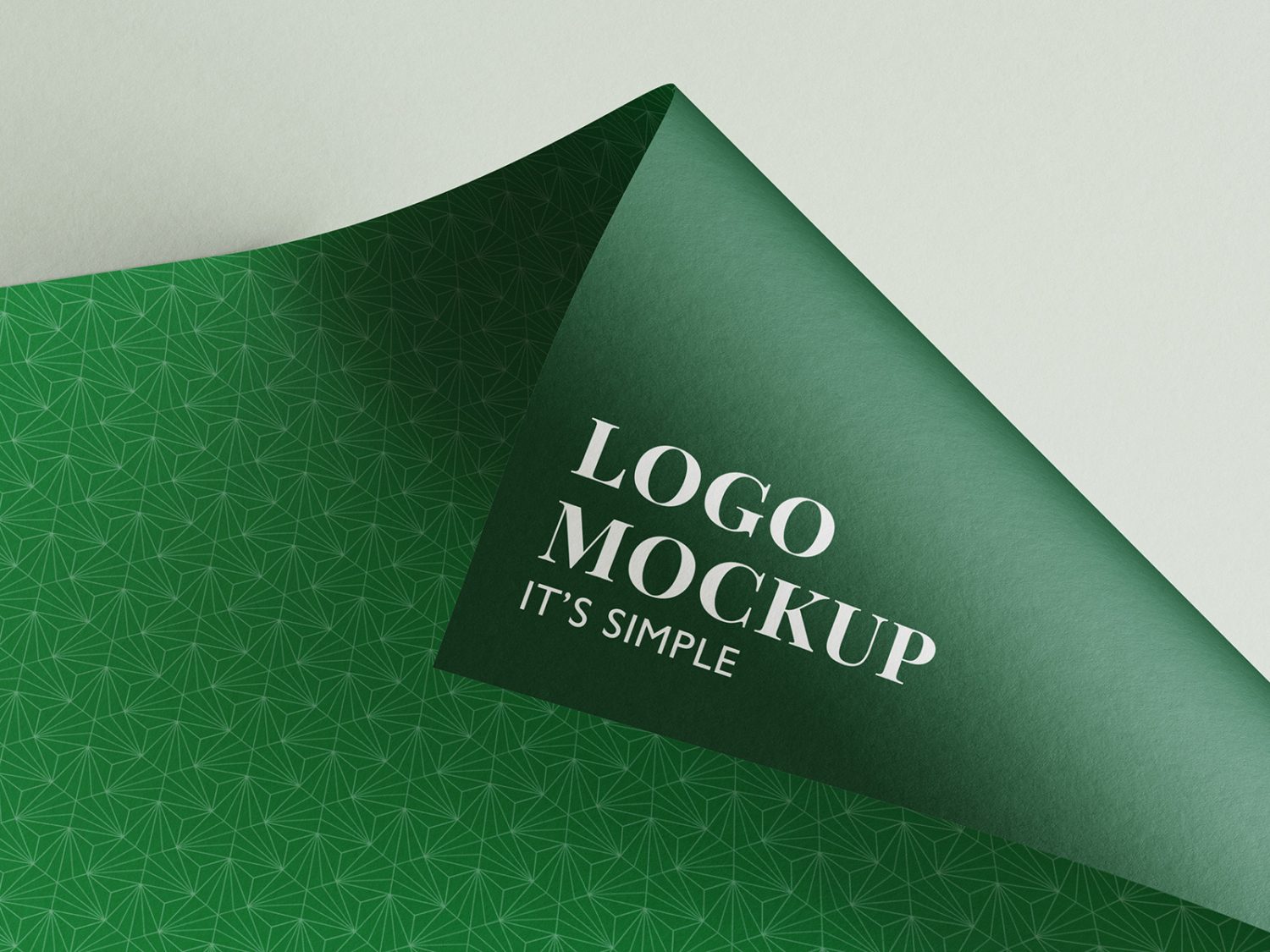 Free Logo on Paper Mockup