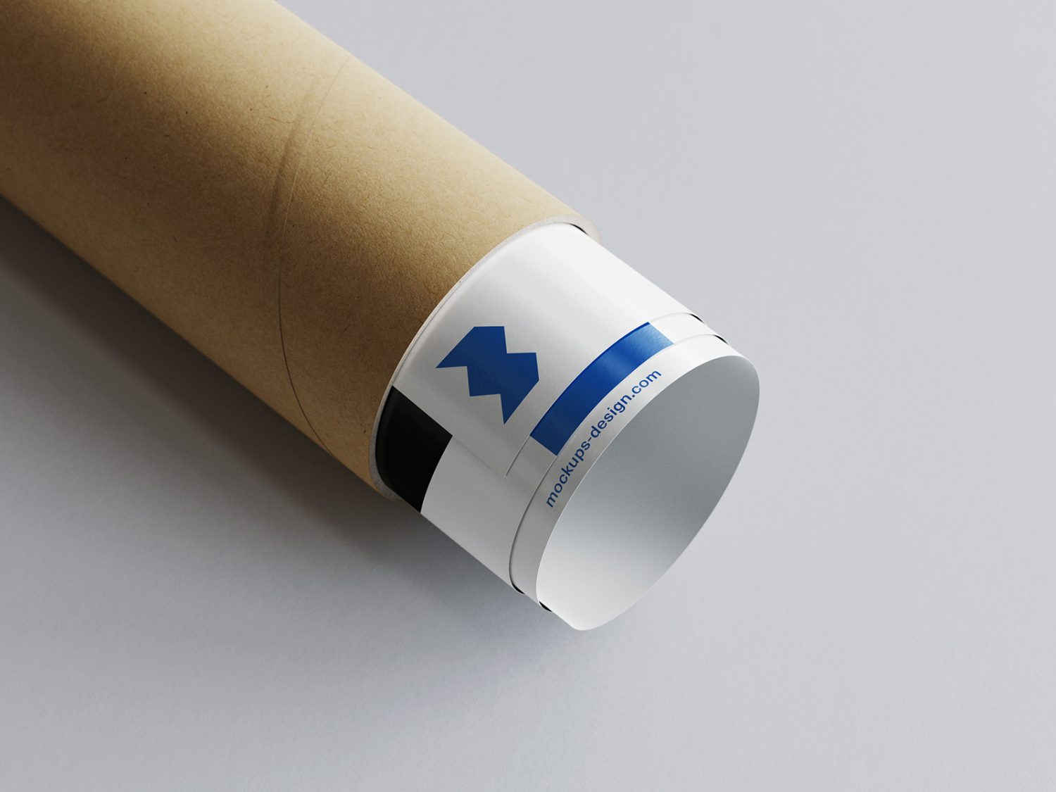 Free Rolled Poster Mockup