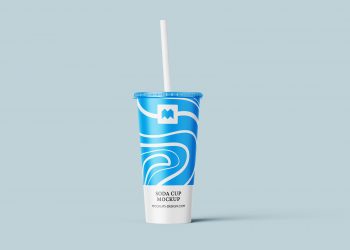 Free Soda Drink Mockup