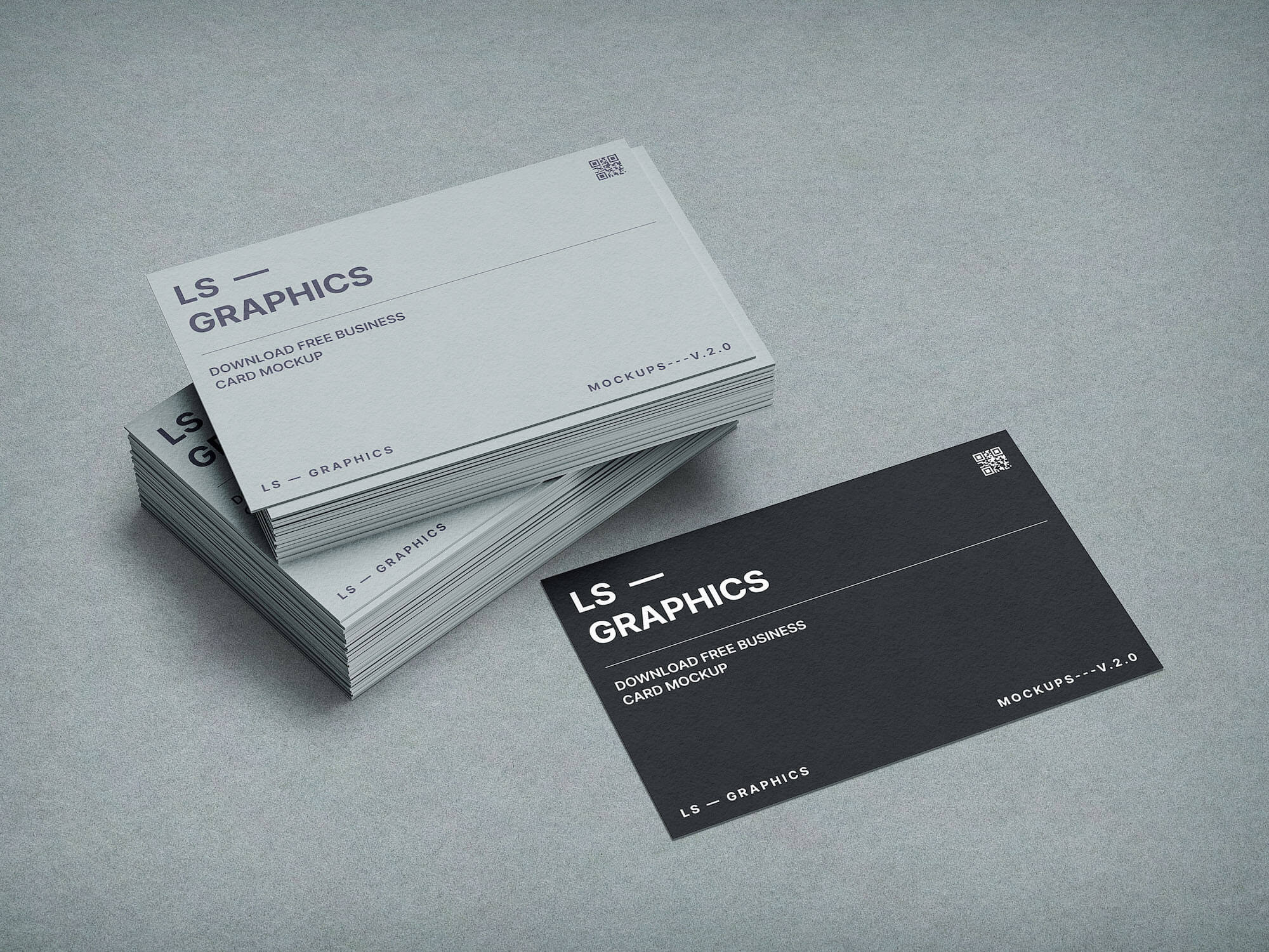 Business Card Mockup Template