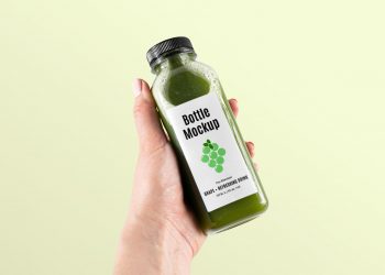 Healthy Bottle Mockup