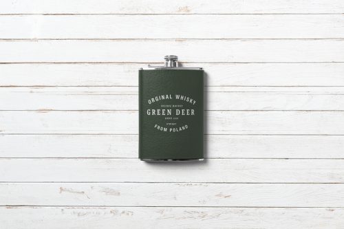 Hip Flask Mockup