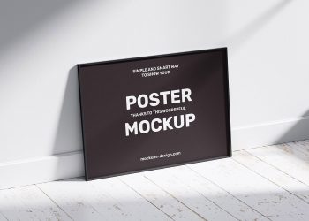 Horizontal Poster Frame Mockup