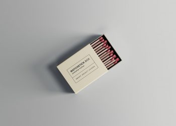 Matchstick Box Mockup