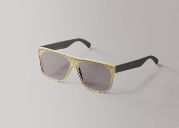 Simple Glasses Mockup