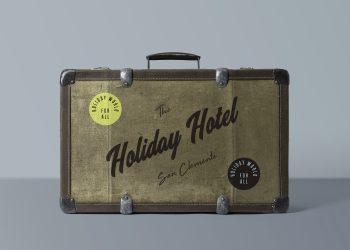 Suitcase Mockup