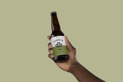 Beer Bottle Mockup