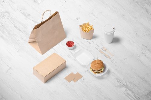 Burger Store Free Branding Mockup