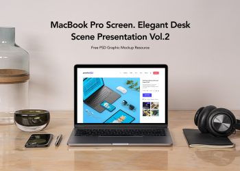Desk Psd MacBook Pro