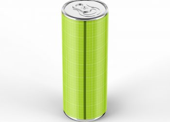 Energy Drink Mockup Set