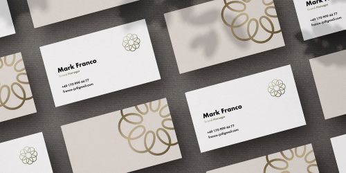 Mote Business Card Mockups