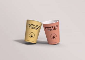 Paper Cups Mockup