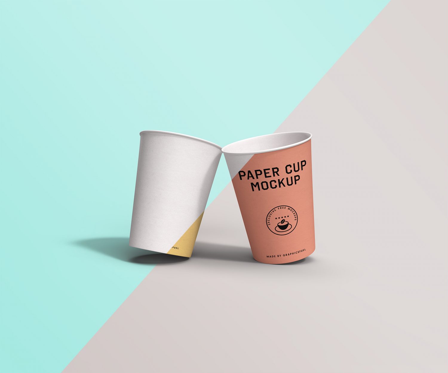 Paper Cups Mockup