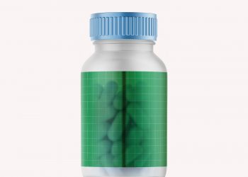 Pills Bottle Mockup