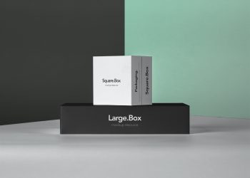 Psd Boxes Packaging Pack Mockup