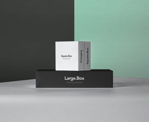 Psd Boxes Packaging Pack Mockup