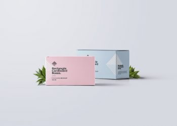 Rectangular Psd Box Mockup