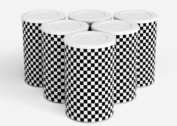 Tin Canister Mockup Set