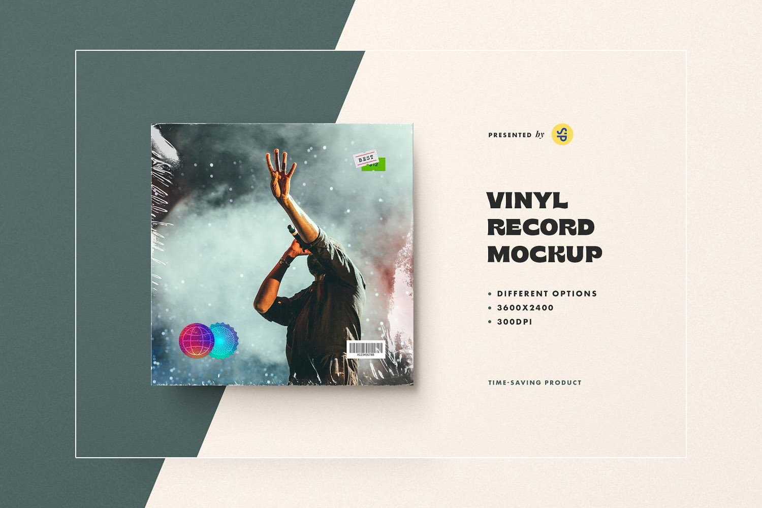 Vinyl Record Mockup