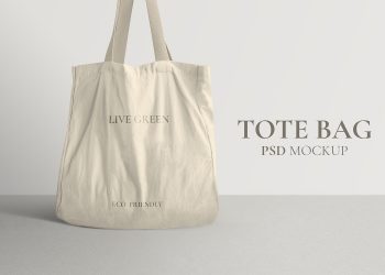 Canvas Tote Bag Mockup