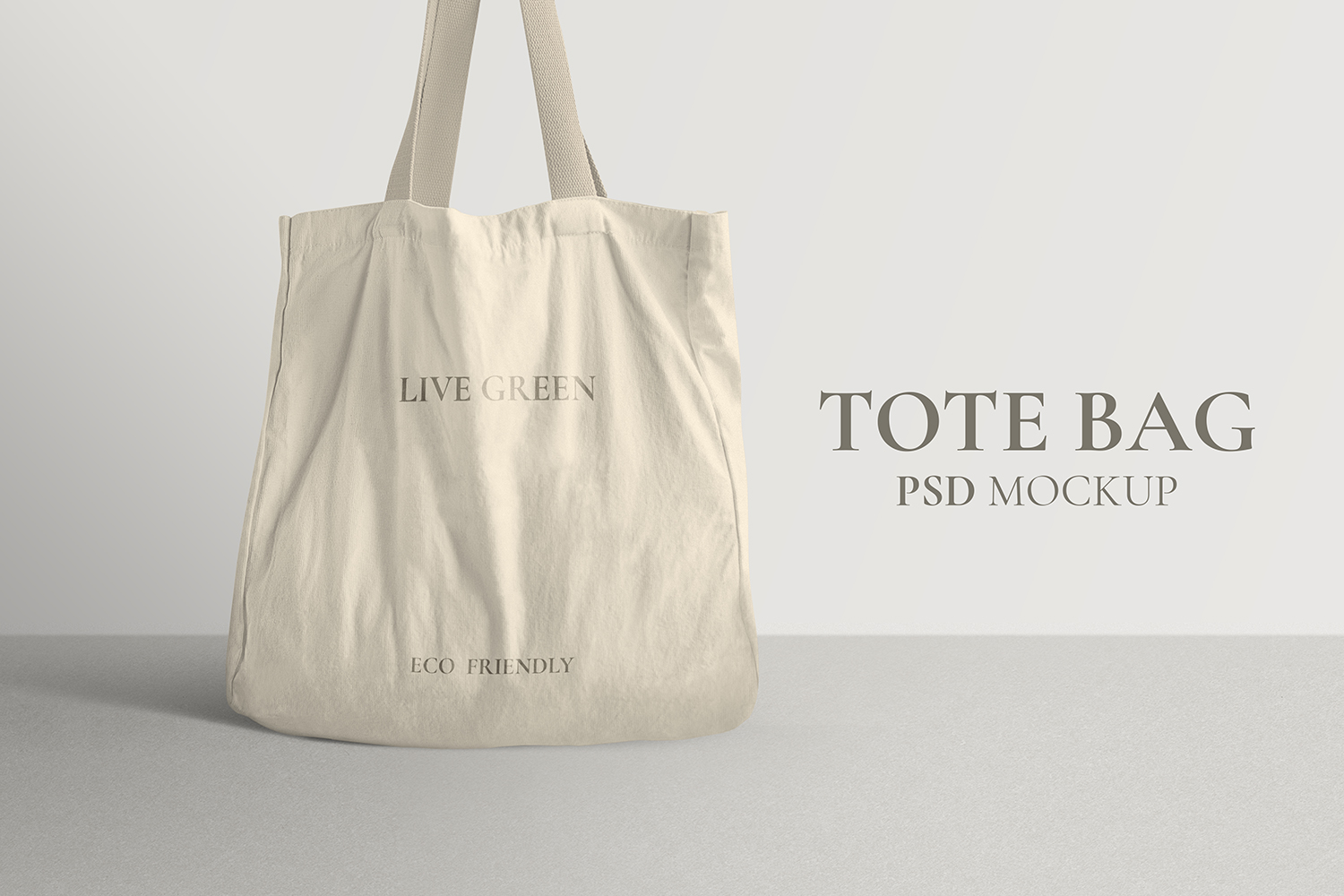 Canvas Tote Bag Mockup