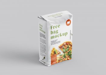 Free Food Bag Mockup