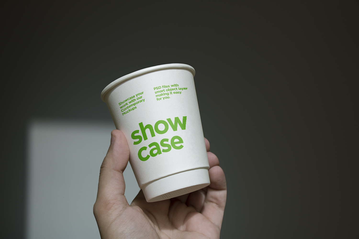 Free Paper Cup Mockup