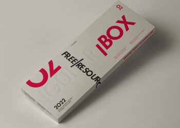 Long Psd Box Packaging Mockup