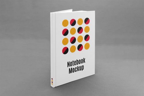 Notebook Cover PSD Mockup
