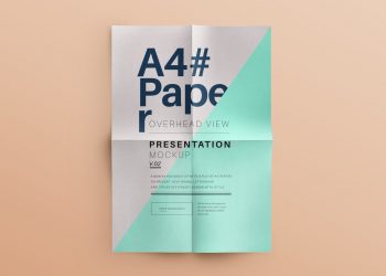 Overhead Paper Mockup