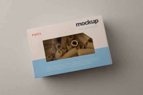 Pasta Packaging Free Mockup