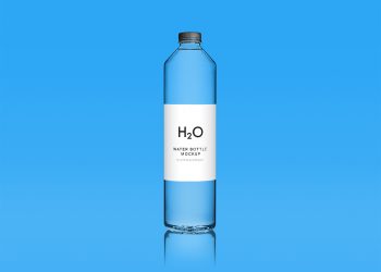 Water Bottle Mockup