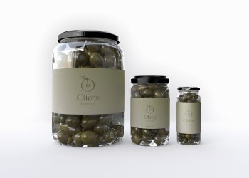 Three Olives Jars Free Mockup