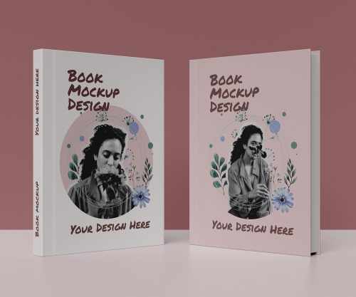 Beautiful Book Cover Free Mockup