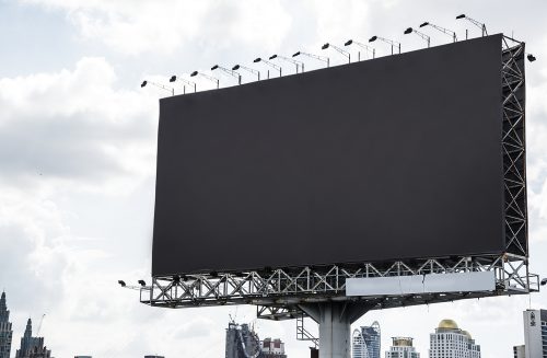 Blank Billboard Free Mockup