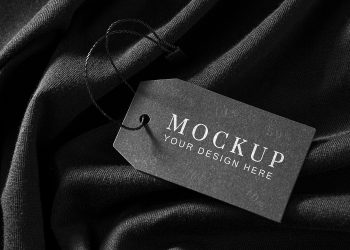 Clothing Free Mockup Tag