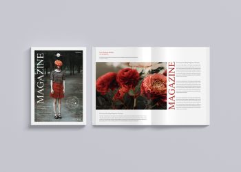 Fabulous Magazine Mockup