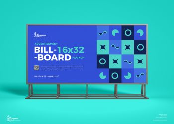 Free Advertisement Billboard Mockup