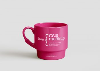 Free Ceramic Mug Mockup