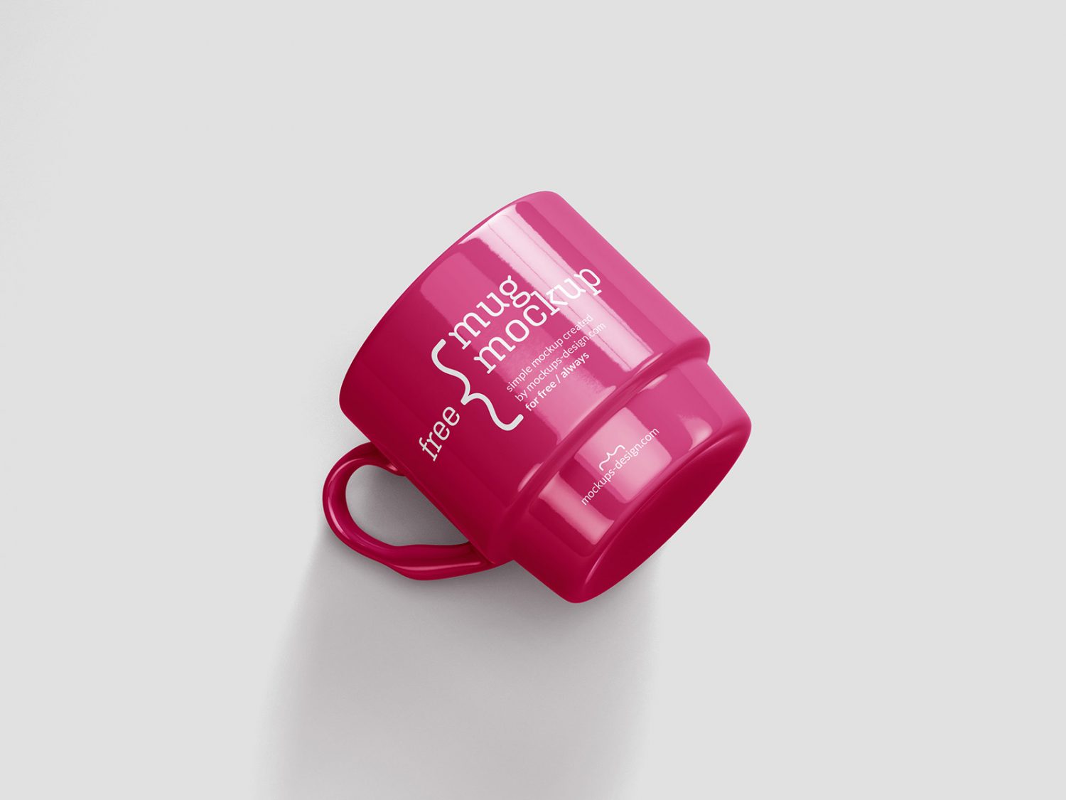 Free Ceramic Mug Mockup