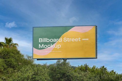Free Large Billboard Mockup