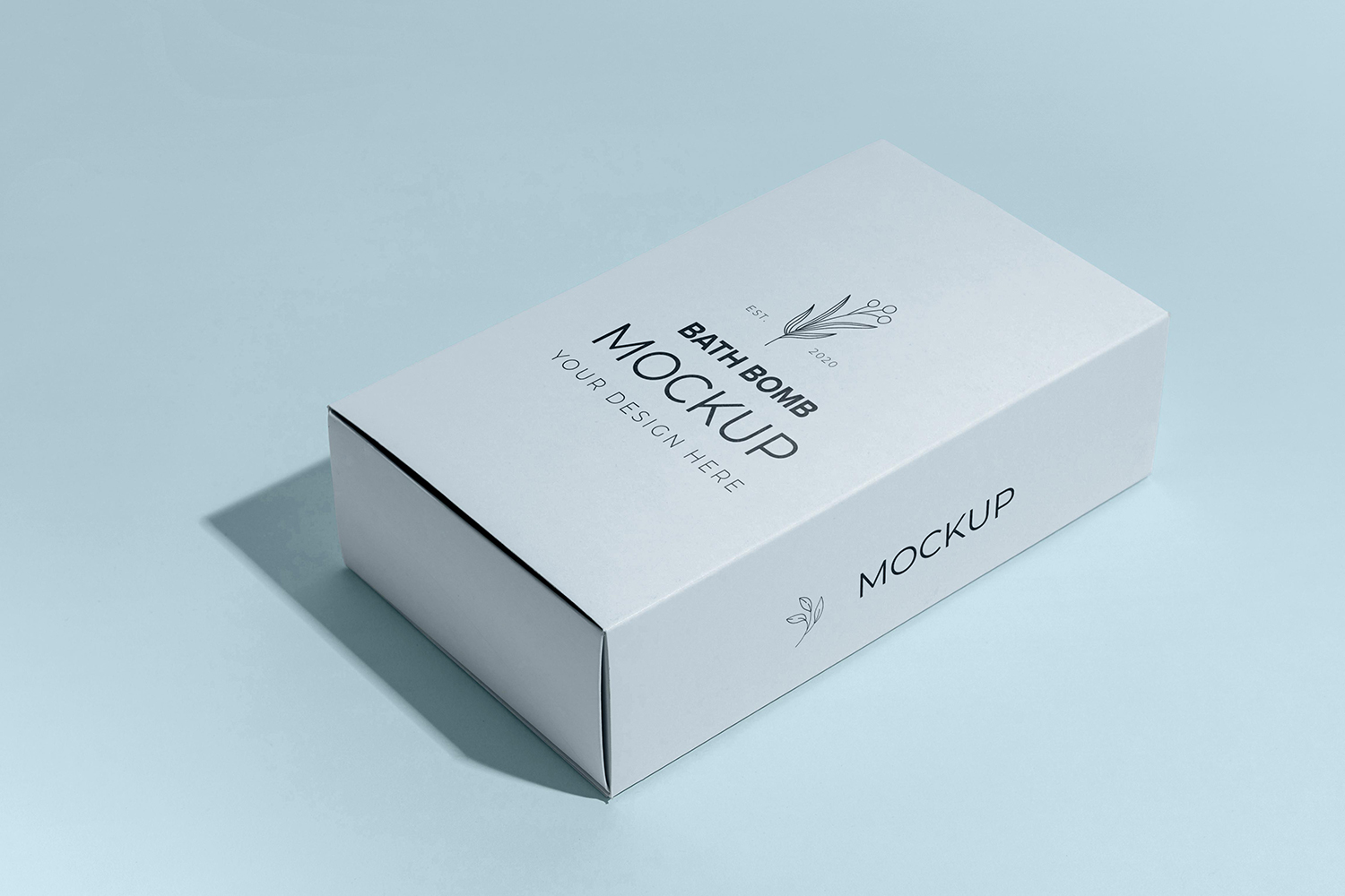 Free Psd Bomb Box Mockup